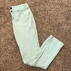 Mint Low Rise Jeggings